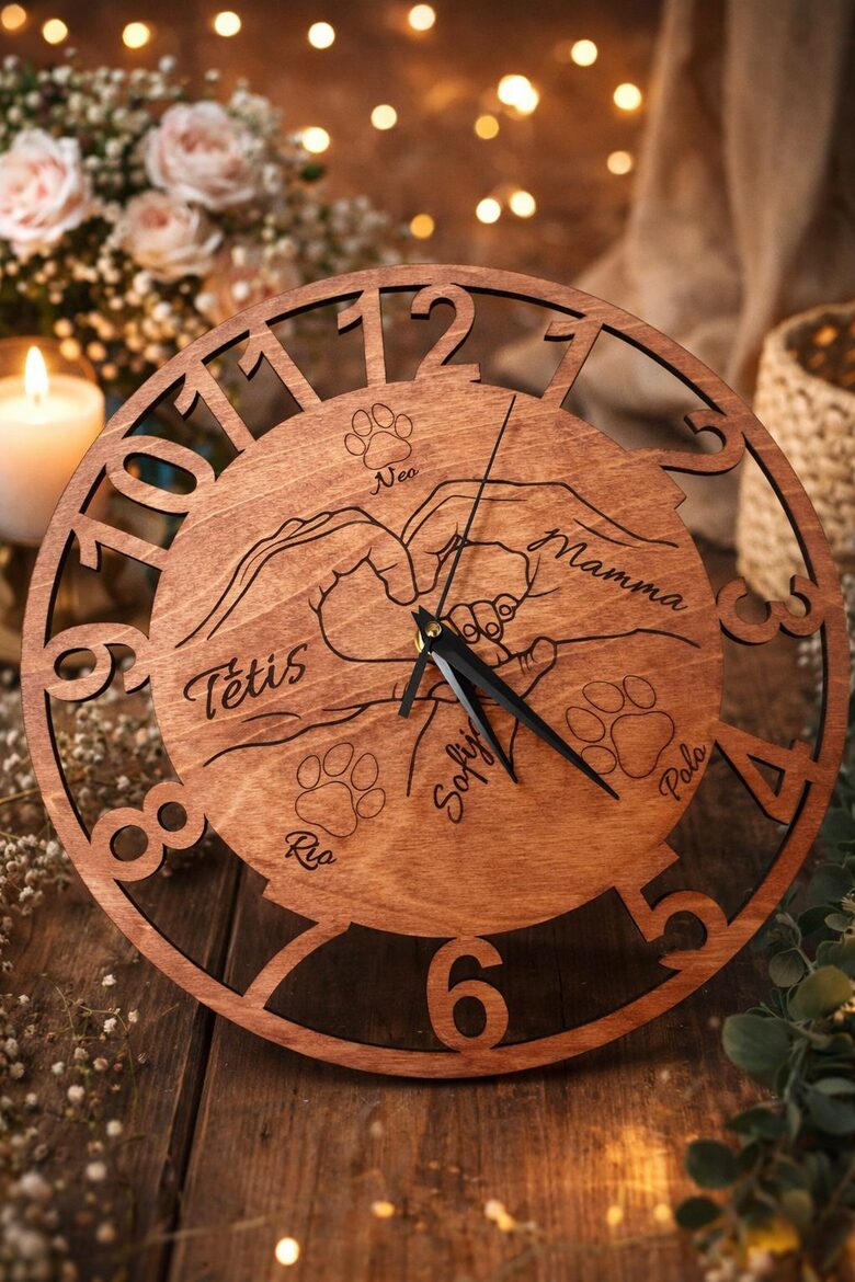 Sienas pulkstenis "ĢIMENE"