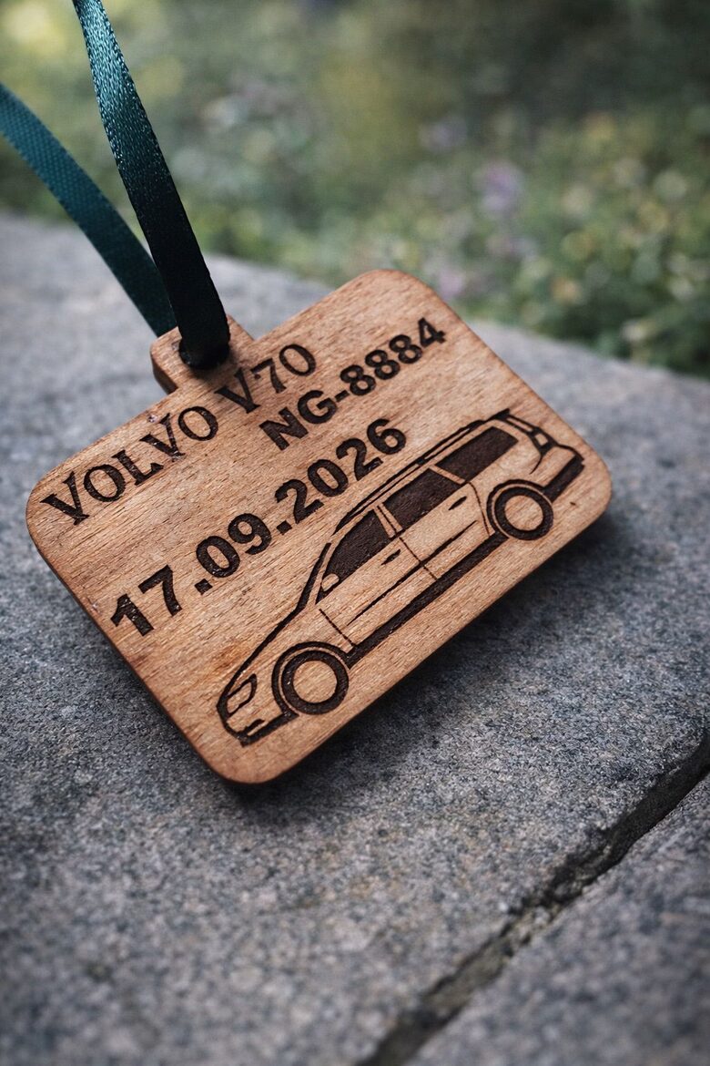 Piekariņš ar auto siluetu