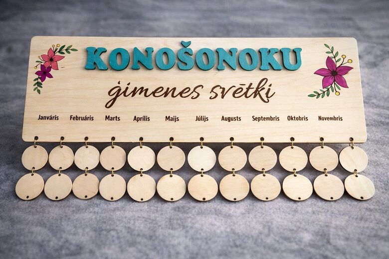 Personalizēts svētku kalendārs 