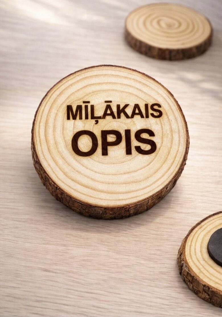 Magnēts "MĪĻĀKAIS OPIS"