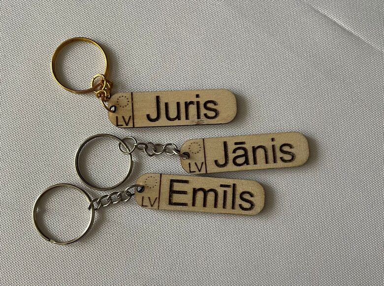 Atslēgu piekariņš "NUMURZĪME" vīriešiem