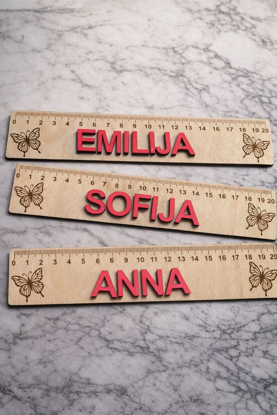 Personalizēts lineāls 20CM