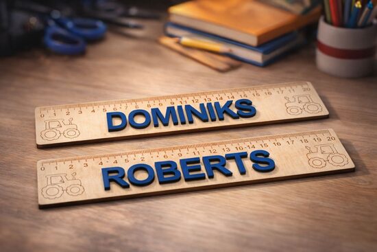 Personalizēts lineāls 20CM